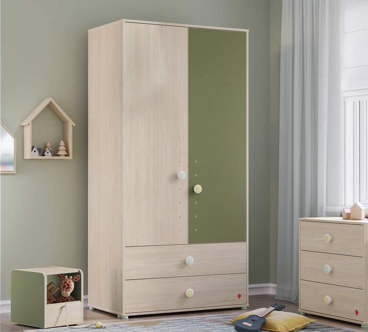 Actual product image Cilek Closet Montes Natural 2 doors (101.53 cm)