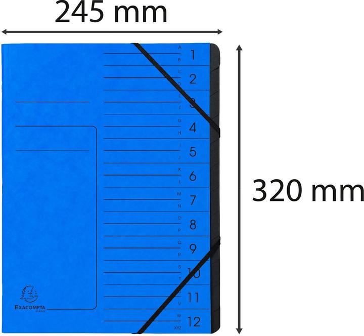 Actual product image Exacompta Stapled file folders (A4, 1 x)