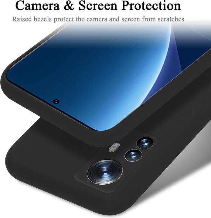 Produktbild Cadorabo TPU Liquid Silicone Case Hülle für Xiaomi 12 PRO (Realme 12 Pro+)