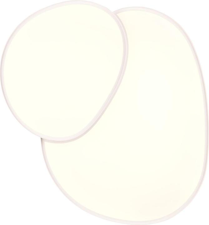 Produktbild Trio Rise LED Deckenleuchte 45W dimmbar Weiss Matt CCT einstellbare Lichtfarbe Nachtlicht (5300 lm)