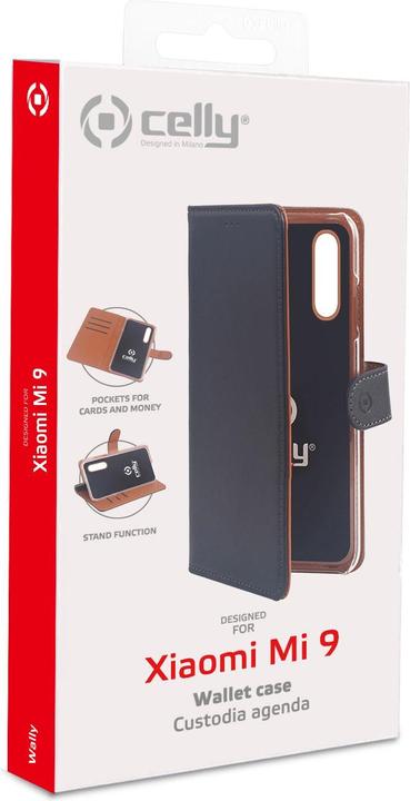 Immagine prodotto Celly Wally custodia per cellulare 16,5 cm (6.5') Custodia a libro Nero, Marrone (Apple iPhone 11 Pro Max)