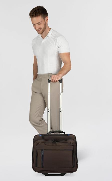 Produktbild Dermata 2-Rollen Businesstrolley 42 cm Laptopfach (32 l)