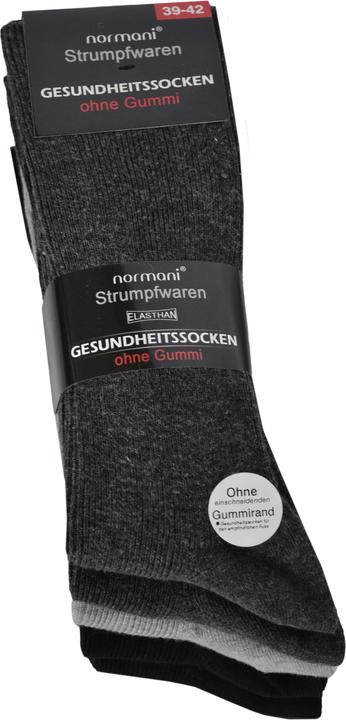 Produktbild Normani 10 Paar Gesundheitssocken mit hohem Baumwollanteil (10er Pack, 47 - 50)