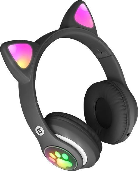 Actual product image Defender słuchawki Bluetooth Freemotion B585 Led czarny/black (63586) (21 h, Wireless)