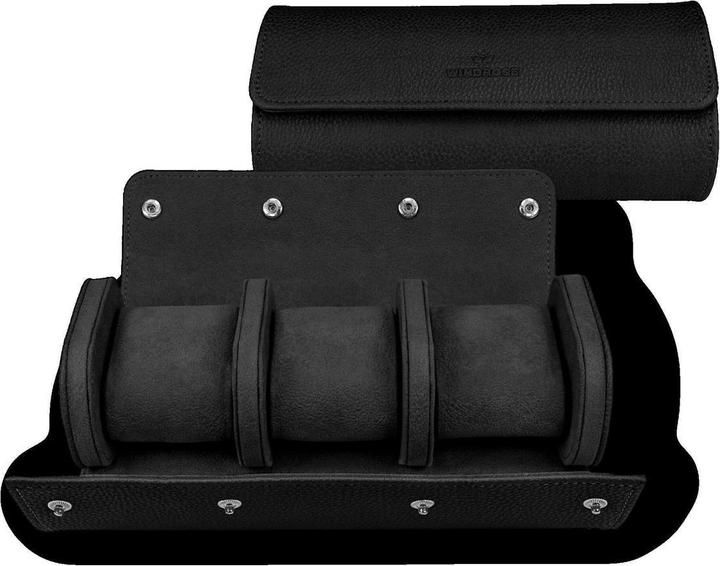 Actual product image Windrose travel watch case (3 watches) black
