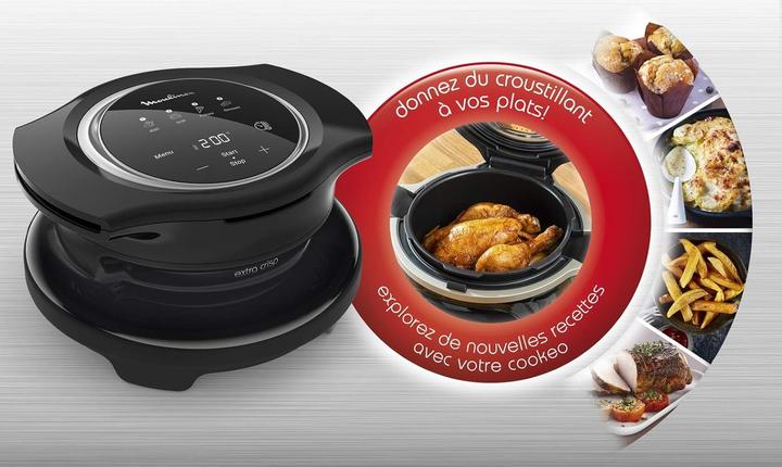 Image du produit Moulinex Extra Crisp (accessoire Cookeo) multicuiseur (EZ1508), Noir