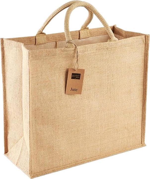 Westford Mill Jumbo Jute Shopper Bag (29 l)