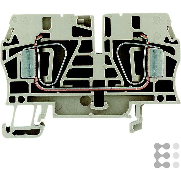 Weidmüller Reihenklemme ZDU 6 beige, Elektronikzubehör + Gehäuse, Beige