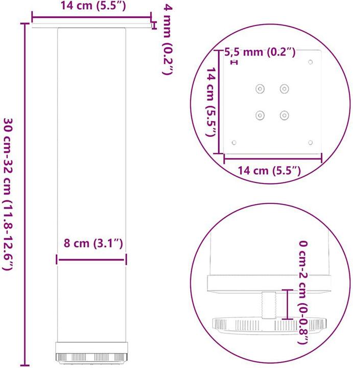 Produktbild VidaXL Magnus