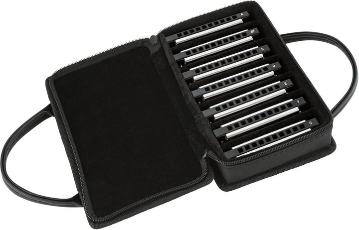 Fender Blues Deluxe Harmonicas 7-pack (Mundharmonika, Diatonisch)