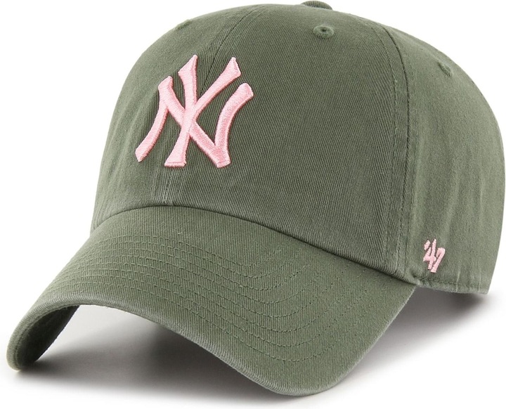 47 Brand Strapback Cap - CLEAN UP New York Yankees moss