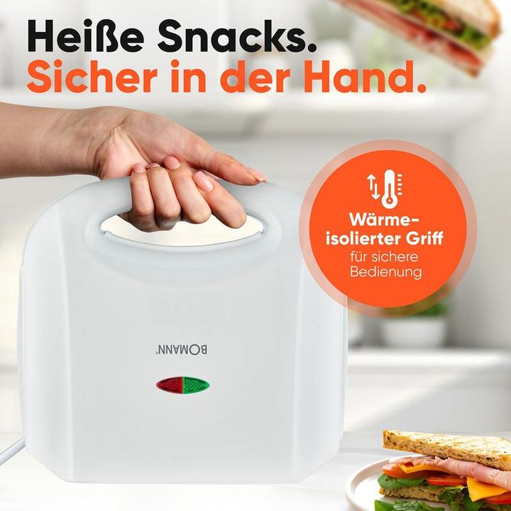 Produktbild Bomann ST 6073 CB SandwichmakerWeiss