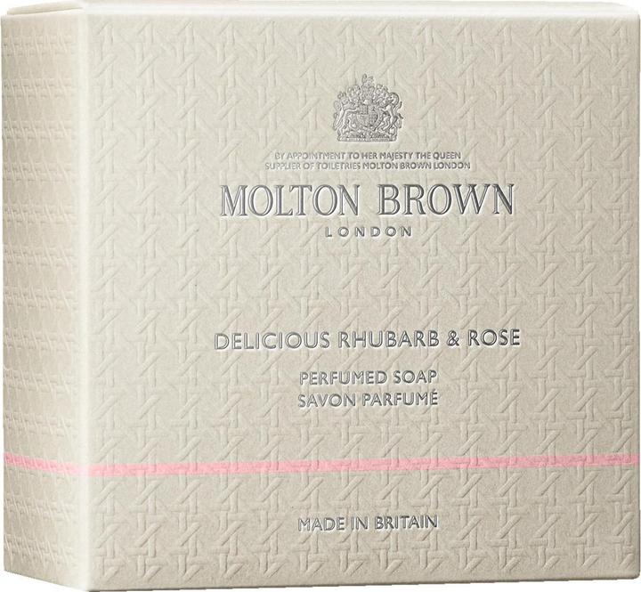 Actual product image Molton Brown Delicious Rhubarb & Rose Perfumed Soap (Hard soap, 150 ml)