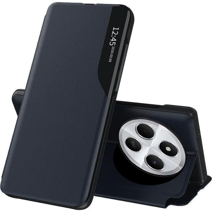 Techsuit - eFold Series - Xiaomi Redmi 14C / Poco C75 - Dark Blue (Xiaomi Poco C75, Xiaomi Redmi 14C), Cover smartphone, Blu