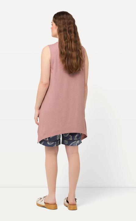 Produktbild Ulla Popken Longtop, Zipfelsaum, A-Linie, V-Ausschnitt (50, 52)