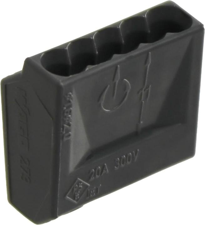 Actual product image Wago Steckklemmen, 273-105, 5-polig, 2,5 mm², 100 Stück