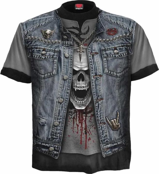 Produktbild Spiral Thrash Metal TShirt kurzärmlig (S)