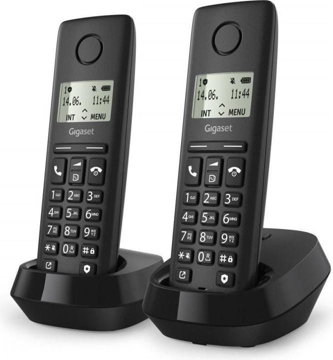 Actual product image Gigaset Pure 100 Duo cordless phone