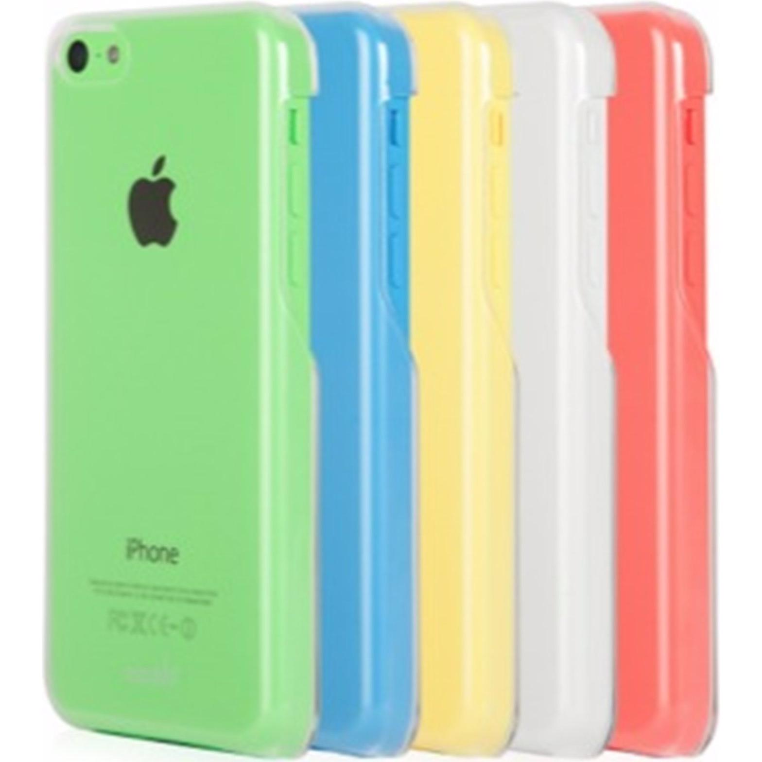 Moshi iGlaze XT Einschnapphülle für iPhone 5C Transparent (Apple iPhone 5c), Smartphone Hülle, Transparent