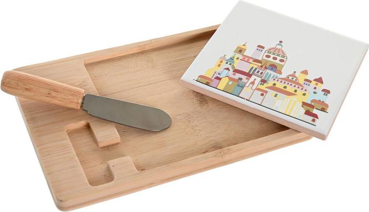 DKD Home Decor Set for Aetithächen 21.5 x 11.8 x 1.5 cm good house cottage