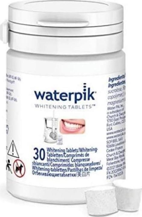 Actual product image Waterpik Whitening tablets (250 ml)