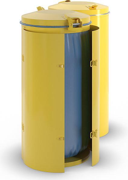 Produktbild VAR Stahlblech-Abfallsammler für 120-l-Sack (120 l)