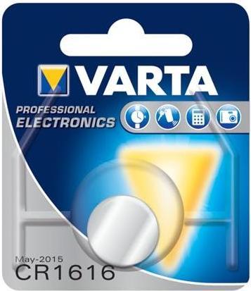 Produktbild Varta Electronics CR1616 (1 Stk., CR1616, 55 mAh)