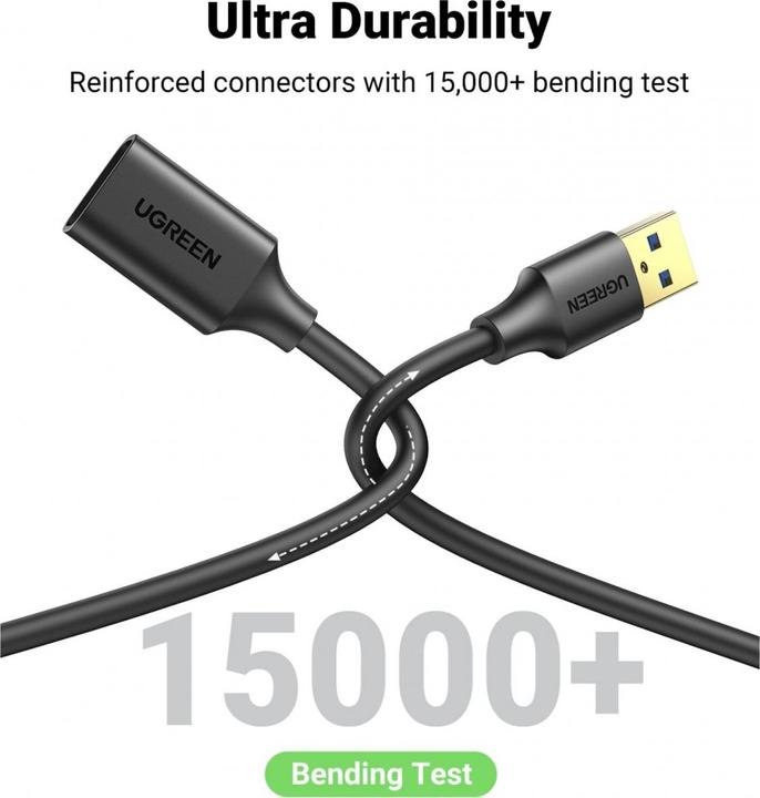 Image du produit Ugreen USB A — USB A (3 m, USB 3.0)