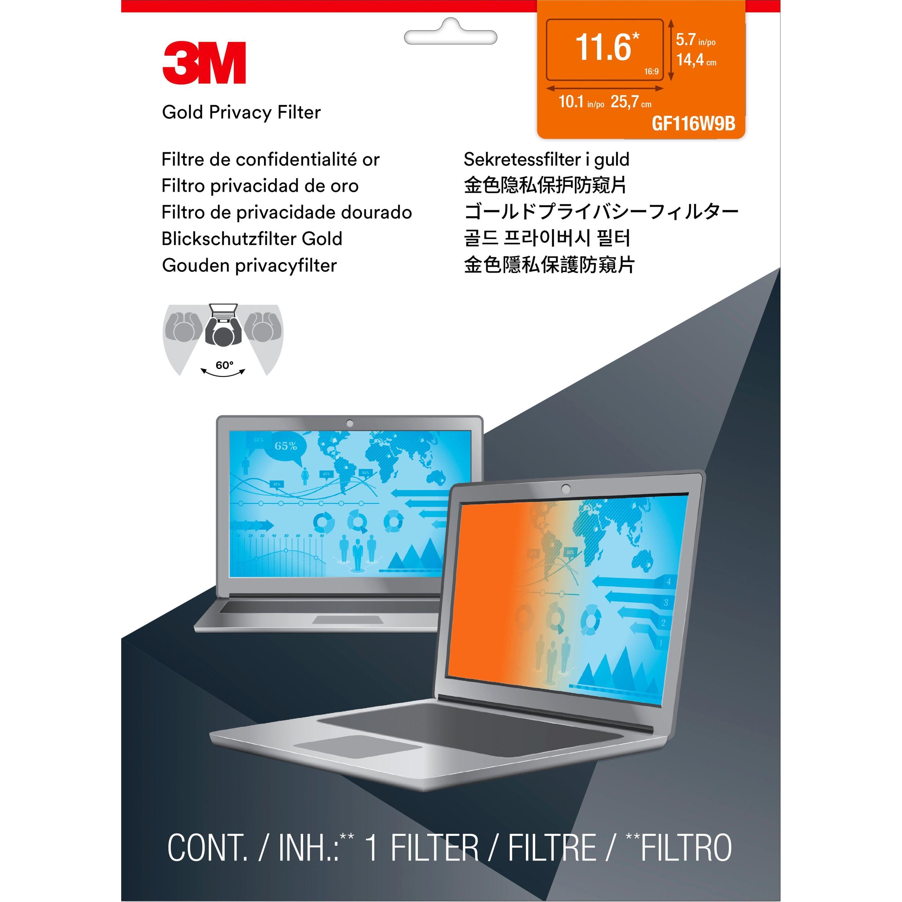 Thumbnail - 3M Gf116w9b (11.60", 16 : 9), Notebook Schutzfolie