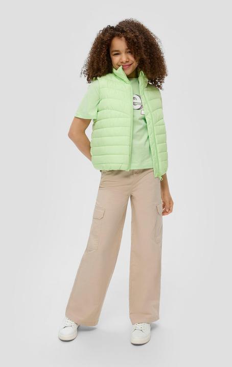 Produktbild S.Oliver Outdoor-Weste Steppweste mit Stehkragen (XL)