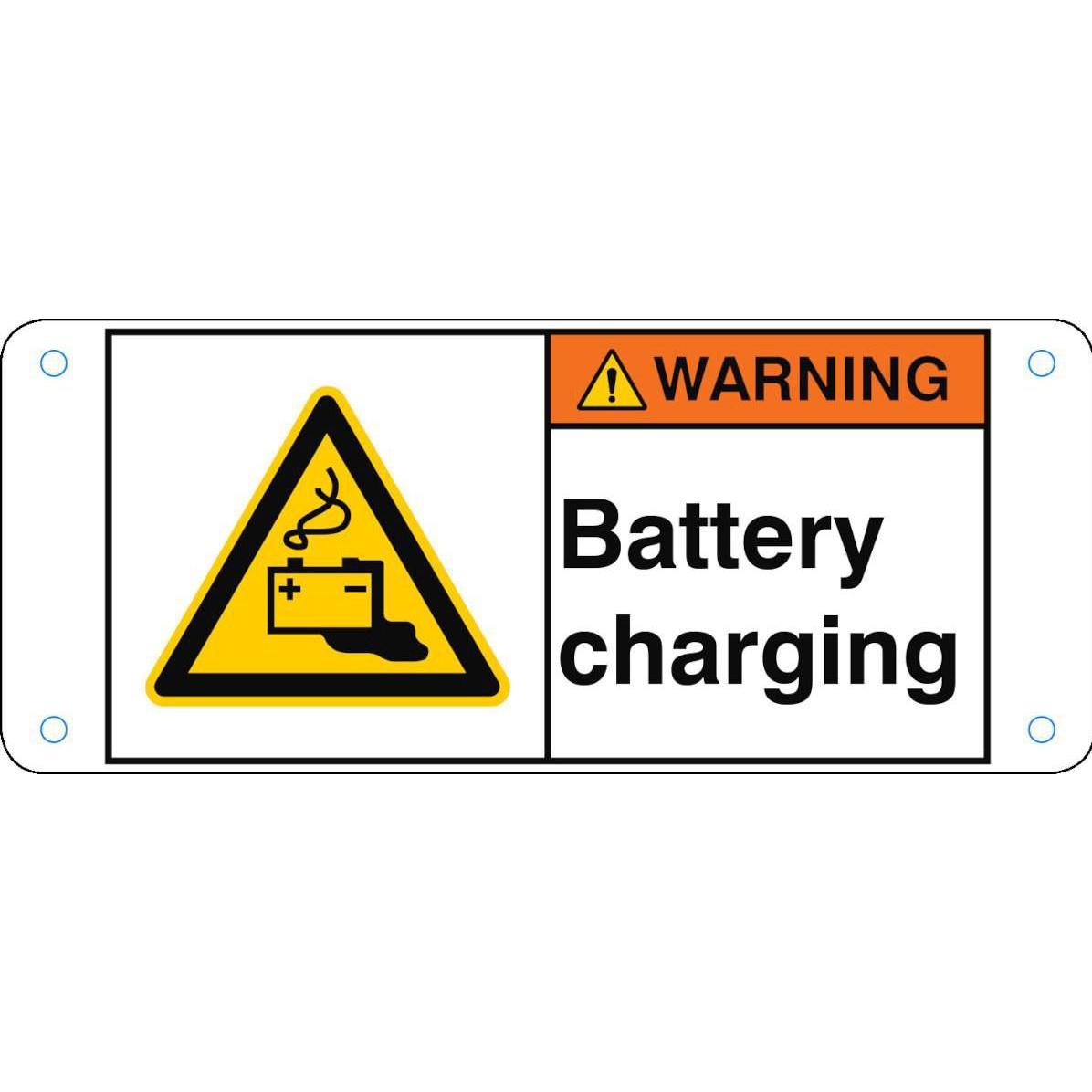 Brady, Sicherheitskennzeichnung, ISO Safety Sign - Battery