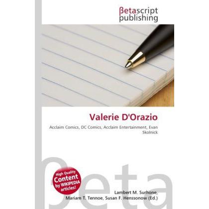Valerie D'Orazio, Fachbücher