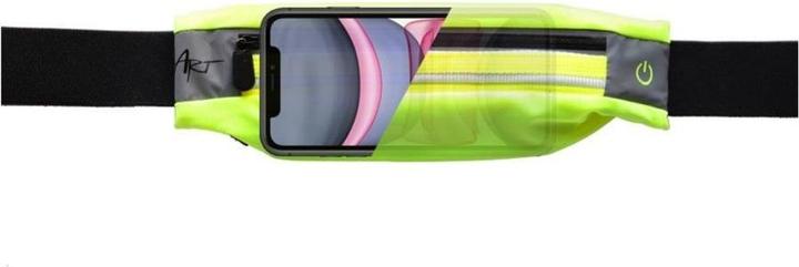 Art Pas sportowy podświetlany z kieszenią zielony (APS-01G)