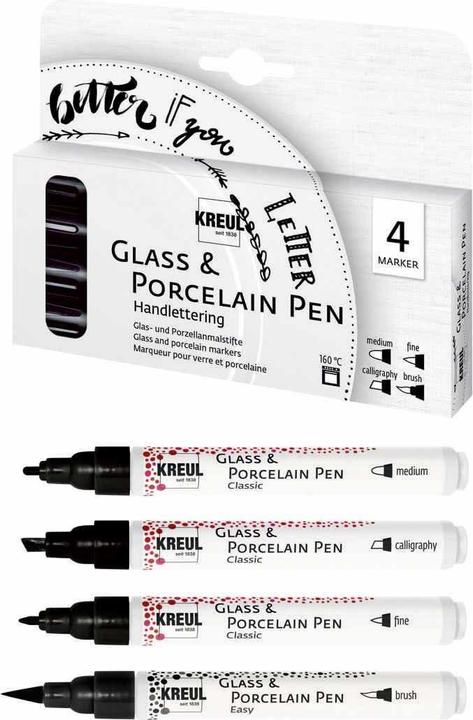 Produktbild Kreul Glass & Porcelain Pen (4x)