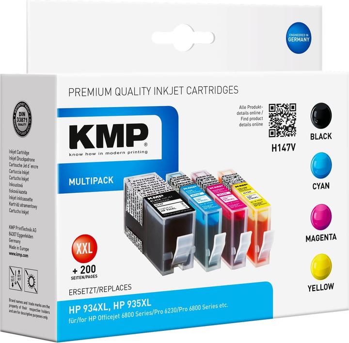 KMP H147V (M, C, Y, BK)