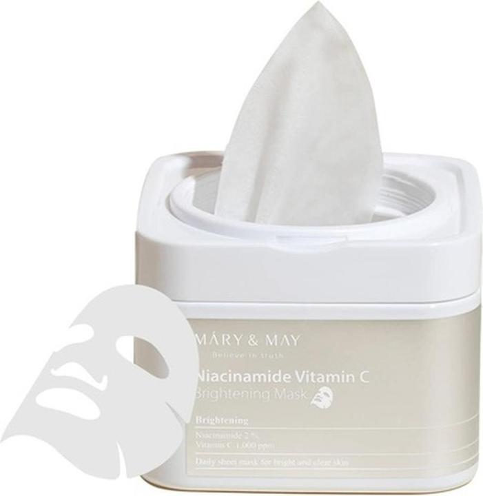 Actual product image Mary&May MARY & MAY - Brightening mask with niacinamide and vitamin C (400 ml)