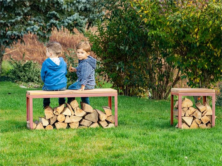 Produktbild Nouvel Outdoor-Hocker Wood, 40 x 40 x 46 cm