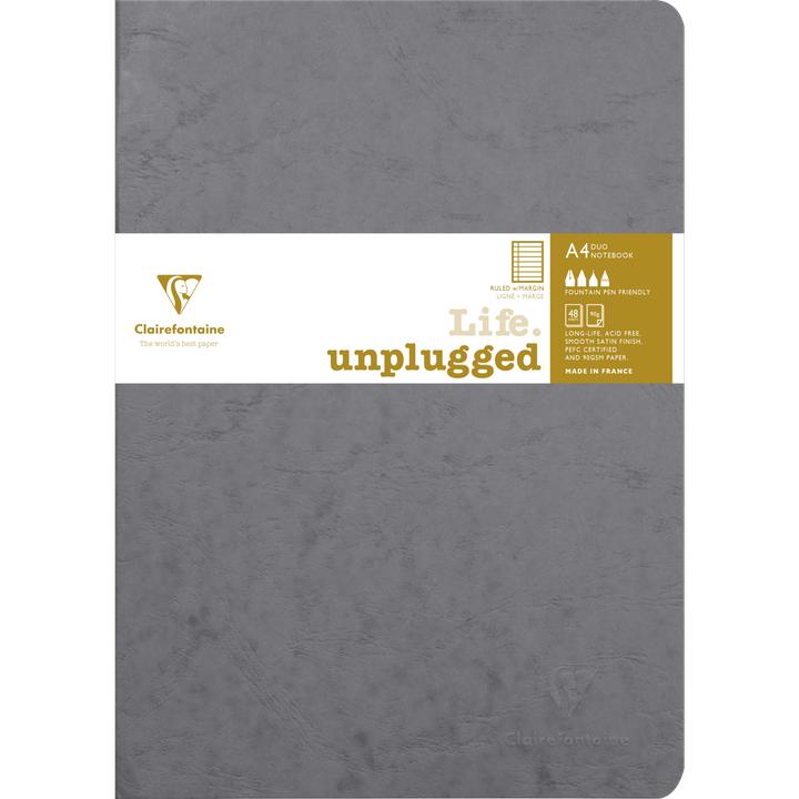 Actual product image Clairefontaine AGE BAG Set 2 booklets (AAA392, Lined, Hardcover)