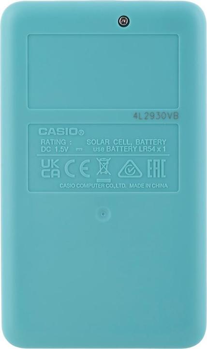 Actual product image Casio Sl-310uc (Solar cells, Batteries)
