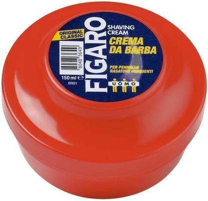 Figaro Shaving Cream 150ml with Almond Oil (150 ml, Rasiercreme)