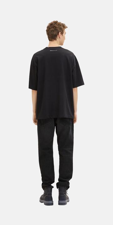 Actual product image Tom Tailor Oversized T-shirt with a round neckline made from cotton jersey (XL)