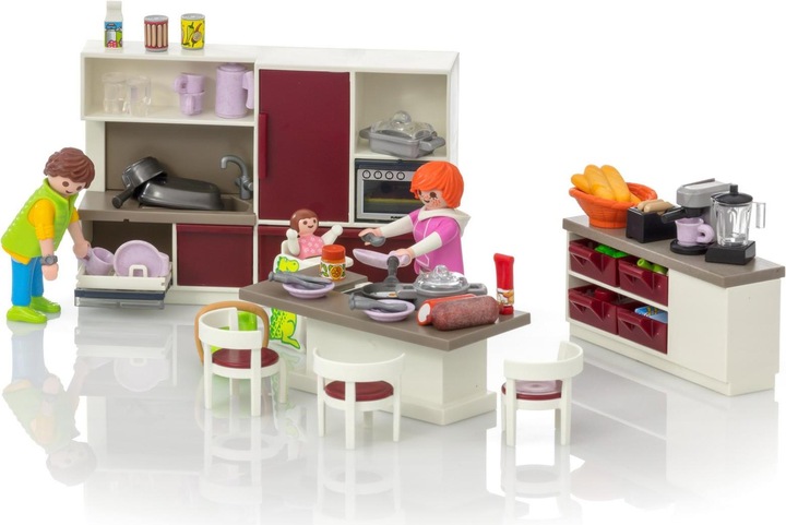 Produktbild Playmobil Grosse Familienküche (9269, Playmobil City Life)
