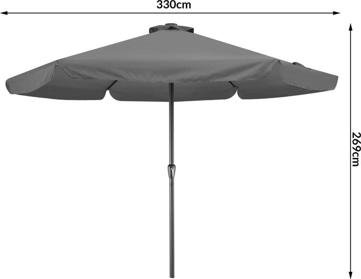 Produktbild Kingsleeve Sonnenschirm (3.30 m)