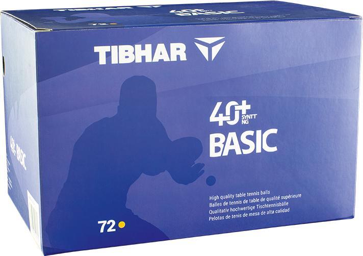 Produktbild Tibhar Basic 40+ SYNTT NG (x72) (72 Stk.)