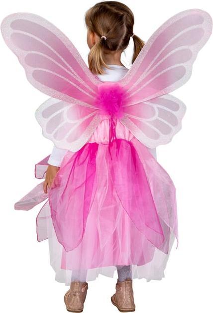 Produktbild MICA Festival Kostüm - Rosafarbene Fee - für Kinder - 2-teilig - Grösse 98/104 (104, 98)