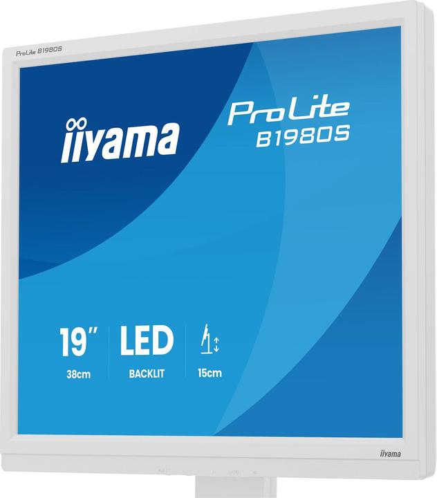 Produktbild iiyama 48.0cm (19") B1980S-W1 5:4 HDMI+DP (1280 x 1024 Pixel, 19")
