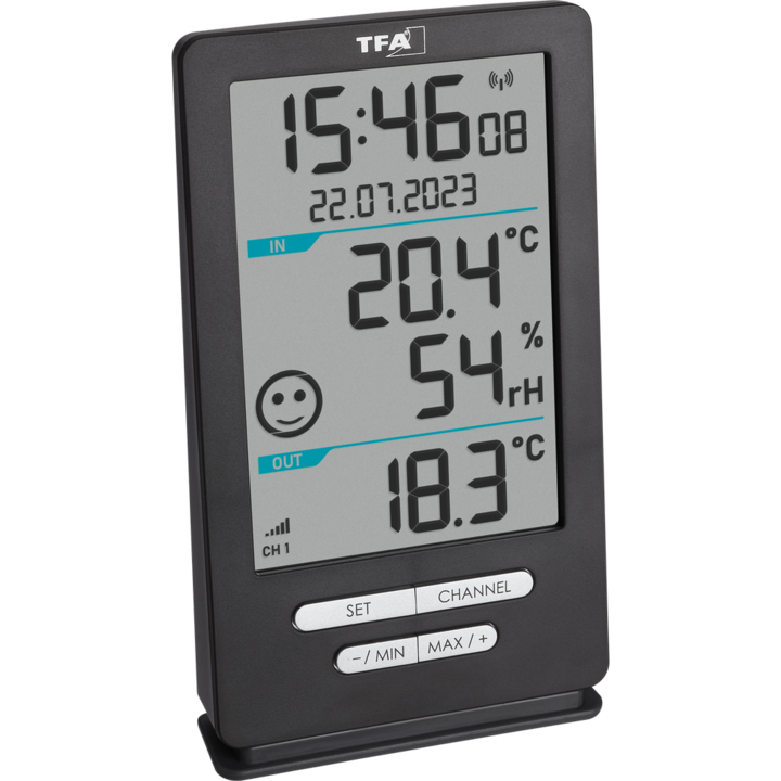 Actual product image TFA Radio thermometer