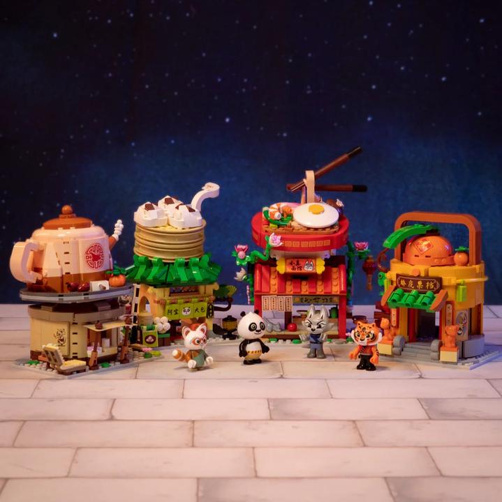 Produktbild Pantasy Kung Fu Panda™ Mini Street View- Po's Dumpling Shop