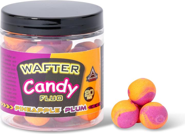 AnacondA Candy Fluo Wafter 20mm Pineapple/Plum 6 Stk.