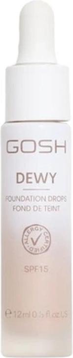 Actual product image Gosh Copenhagen Dewy Foundation Drops 006 Medium - 15ml